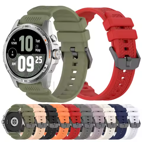 Silicone Wrist Strap For TicWatch Atlas Pro 5 Enduro Original Wristband Bracelet For Ticwatch Pro 5 