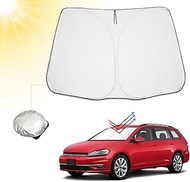 BIBIBO VW Golf 7 Sun Protection with UV Protection Compatible with 2013-2019 Volkswagen Golf Mk7 7.5