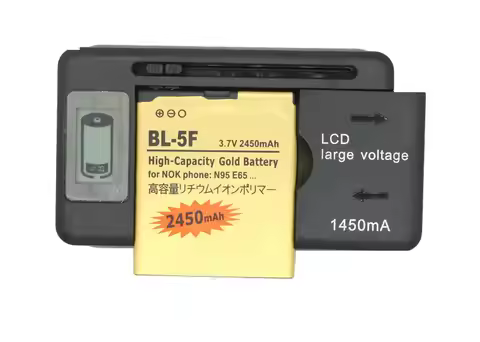 Ciszean 1x BL-5F / BL 5F / BL5F Gold Replacement Battery For Nokia N95 N93 N93i N96 N98 N99 E65 6210