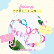 Gelang manik - Gelang korea - Gelang perempuan - Gelang manik korea - Gelang manik manik - Gelang ma