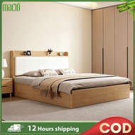 【𝙇𝒊𝙛𝒆𝙩𝒊𝙢𝒆 𝑾𝙖𝒓𝙧𝒂𝙣𝒕𝙮】Bamboo Bed Single Double Bed  1.2/1.5/1.8M Queen Bed Frame Solid Bed Frame 床架