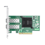 Equivalent to Intel X520-DA2, 10Gb Ethernet Network Interface Card NIC, with Intel 82599ES Controlle