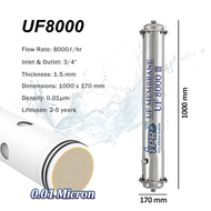 IPRO Stainless Steel UF6000L Ultrafiltration Membrane UF 0.01 Micron - Outdoor Water Filter System w