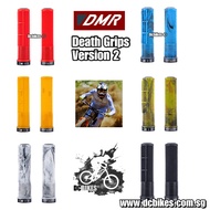 DMR Death Grip Version 2 Race Bicycle MTB Thick Single Lock On Grips