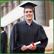 [WM]  Bachelor Cap Master Cap Adjustable Graduation Cap with Tassel for Bachelor's and Master's Degr