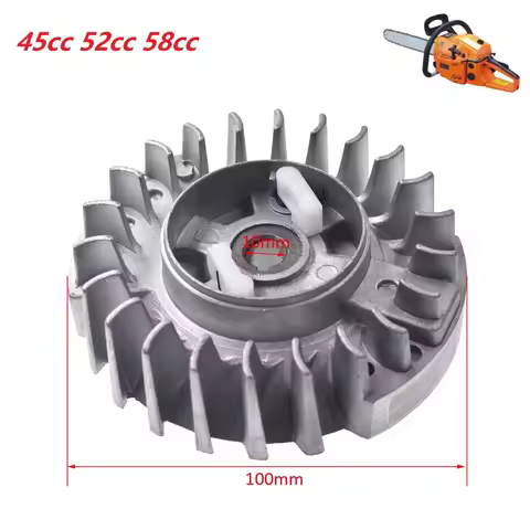 New Heavy Duty Magneto Flywheel Universal Fit Chainsaw 4500 / 5200 /5800, 45 / 52 / 58, 45cc 52cc 58