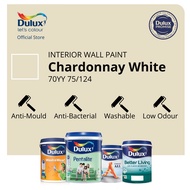 Dulux Wall/Door/Wood Paint - Chardonnay White (70YY 75/124) (Ambiance All/Pentalite/Wash &amp; Wear/Better Living)