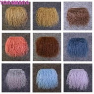 YONGWANG66HR BJD Hair Row, Fake Hair Bjd Dolls BJD Hair Wefts, Blyth Dolls Hair Wefts Hair Raw Synth
