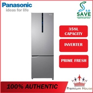 PANASONIC NR-BC360XSMY 358L Inverter Bottom Freezer Fridge/Refrigerator