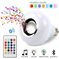 ❤New Arrival❤ Colorful Music Bulb Smart Music Bulb E27APP with Remote Control Stage Light Symphony 2