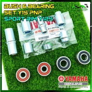 Bush Collar & Bearing Set Yamaha Y15 V1 V2 / Honda RS150 / RS 150 pnp ( untuk Sport Rim Y125 ) [ Rea