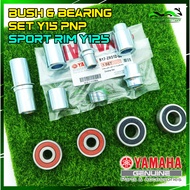 Bush Collar &amp; Bearing Set Yamaha Y15 V1 V2 / Honda RS150 / RS 150 pnp ( untuk Sport Rim Y125 ) [ Ready Stock ]