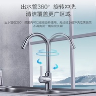 A/💲JOMOO（JOMOO）Official Washing Basin Kitchen Faucet Household Bathroom Universal Sink Faucet Hot and Cold Splash-Proof