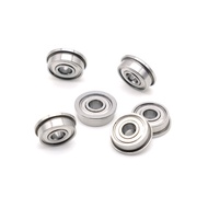 F695ZZ Flange Bearing 5x13x4 mm 10PCS Double Shielded Flanged F695 Z ZZ Ball Bearings F695Z F695 Z