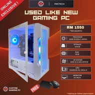 Used Custom Gaming Pc  | AMD Ryzem 3 4300G | 12GB Ram | 120GB SSD