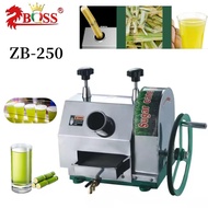 ที่คั้นน้ำอ้อย เครื่องคั้นน้ำอ้อยมือหมุน ZB-250 เครื่องแยกน้ำอ้อยจากกากอ้อย เครื่องบดอ้อย