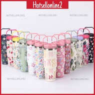 HOT_ 900ml Tumbler Thermos Bottle with Straw Aesthetic Tumbler Botol Air Tahan Sejuk Aquaflask Tumbl