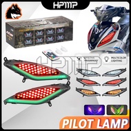 LC135 V1 Mata Gaban Lampu Dada LC V1 Signal Light Pilot Lamp With Remote Control 7 Colors Adjustable