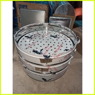 【hot sale】 21" 3layer Round Siomai / Siopao steamer stainless quality