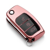 กระเป๋าใส่กุญแจ Ford Classic Fiesta 09/11/12/13 กระเป๋าใส่กุญแจรถยนต์สไตล์เรียบง่าย สไตล์คลาสสิก สำห