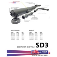 LC ( V8 ) FI / Y15ZR Y15 / RS150 RS / LC135 YYPANG EXHAUST PIPE 28MM / 32MM SD3 Y Y PANG / YY PANG