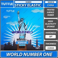 Tuttle World No. 1 Sticky Elastic Table Tennis Rubber Getah Ping Pong World Number One
