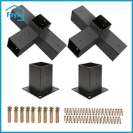 Elevated Wood Stand Kit Pergola Kit DIY Pergola Brackets