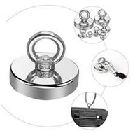 Super Strong แม่เหล็กตกปลา Heavy Duty แม่เหล็ก Neodymium N52 พร้อม Countersunk Hole Eyebolt สำหรับ S