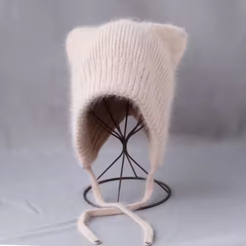Cashmere hatoutdoor deep hat with ears soviet hat wtaps hat for women's winter hat Rattan hat Fur ha