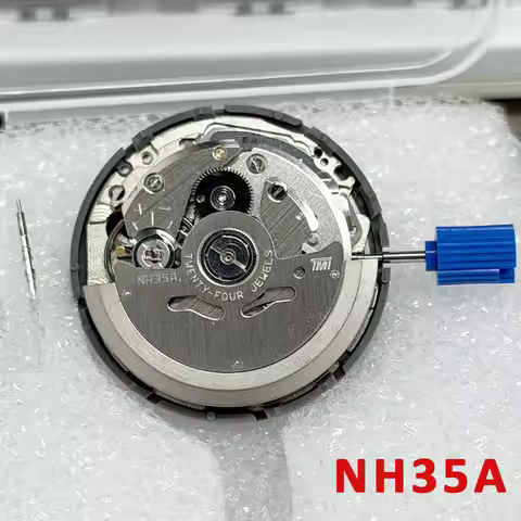NH35 NH35A Premium Mechanical Movement At 3 At 3.8 At 6 Date wheel 24 Jewels Automatic Self-winding 