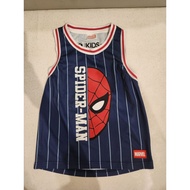 Cotton On Kids Marvel Size 3 Spiderman Basketball Jersey