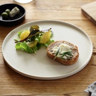 日本ideaco WAMONO 淺型竹纖維餐盤-24cm-多色可選