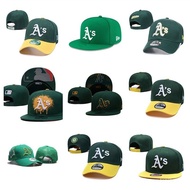 11 Style MLB Oakland Athletics Adjustable Hat Baseball Cap Flat Cap Multi Color D0LI