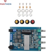 PANTHON บอร์ดขยายสัญญาณ TPA3116D2 BT 2.0พลังงานแบบคู่บอร์ดปรับแต่งเครื่องขยายเสียง DC 12-24V BT TPA3