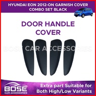 ☃ ◲ Hyundai EON Garnish Cover Set Black Chrome 2012 - 2022 Hyundai EON Accessories Parts Combo set