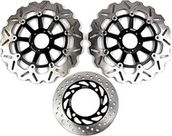 Arashi Front Rear Brake Disc Rotors for Honda CB400 VTEC 1999-2015 Motorcycle Accessories CB 400 V-t