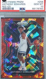 Nba  card  Psa 10 Anthony Edwards