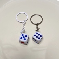 GANTUNGAN Unique Dice Keychain