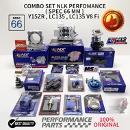 COMBO NLK RACING SPEC 66MM Y15ZR , LC135 4S/5S , LCV8 Fi ( KOMBO SPEC 66MM )