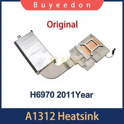 Original Video Card Graphics Card Cooler Aluminum Heatsink Heat Sink kit For iMac 27" A1312 HD6970M