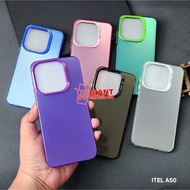 Itel A50 Itel A80 Silicone Case Imd Polycarbon Hard PC Case Hologram Itel A50 Itel A80