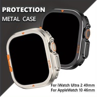 Business Protection Alloy Metal Case For IWatch Ultra3 2 49mm 10 46mm Metal Case For iwatch Series11