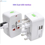 Pure Copper Global Universal Adapter Plug with USB Travel Conversion Plug Global Universal Charging 