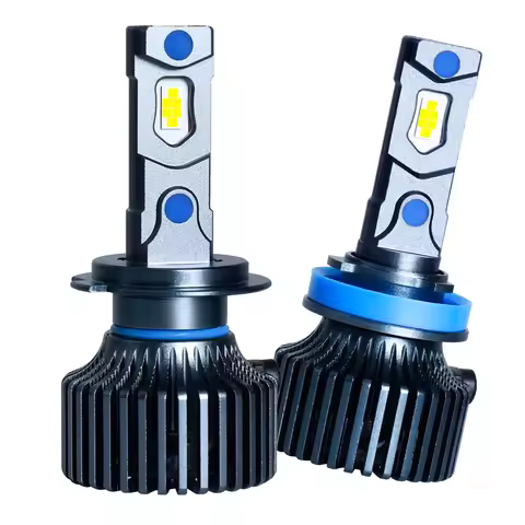 2PCS High Powerful R6S LED Headlight Bulbs H7 H4 H1 9005 HB3 9006 HB4 9012 HIR2 H11 H8 H16jp Foglamp