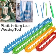 GIVEN Weaving Loom Portable 4 Size Hat Sock Pompom Needle Sewing Accessories