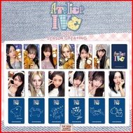 ST1 6PCS/Set IVE LOMO Card SEASON'S GREETINGS ATELIER IVE Yujin Postcards Collection Stars Periphera