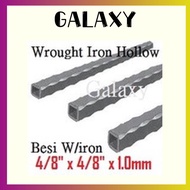Wrought Iron Hollow 4/8" x 4/8" x 1.0mm Thickness / Mild Steel ( BESI ) Square Hollow Besi Iron Besi Rock Iron