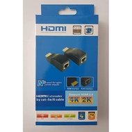 HDMI延長器 RJ45轉HDMI 延長器4K 1080p cat6網路線延長器