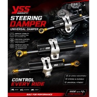 STEERING DAMPER YSS UNIVERSAL DAMPER & DAMPER HOLDER 100% YSS