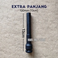 MATA Extra Long Shock Wrench Eye 130mm Impact 1/2", Fitting Socket Socket 7-24 - 7mm